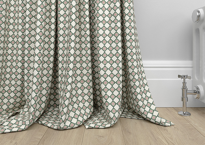 Adelaide, Checkers Rosies Pink - Made to Measure Curtains - Image 6